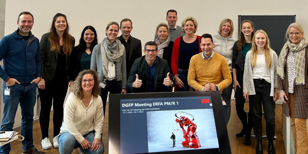 levelUP Treffen DGFP bei SEW-Eurodrive